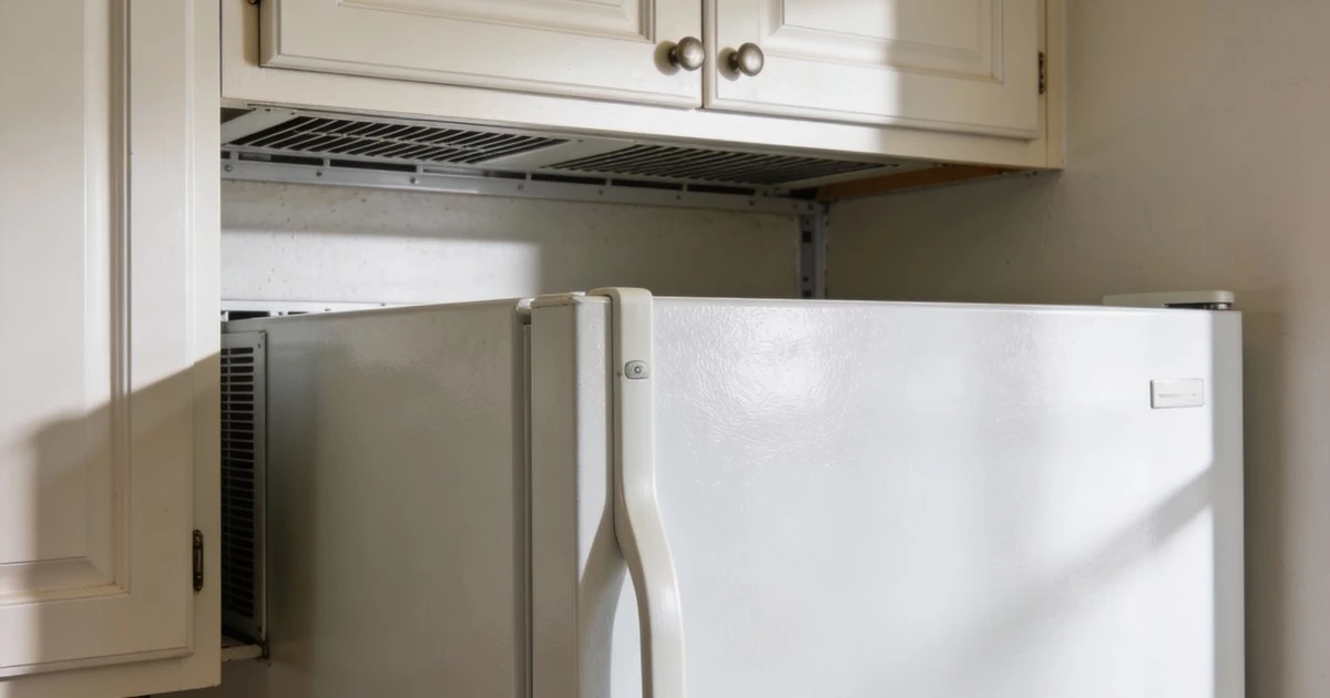 4 problemas que suceden cuando pegas tu refrigerador a la pared
