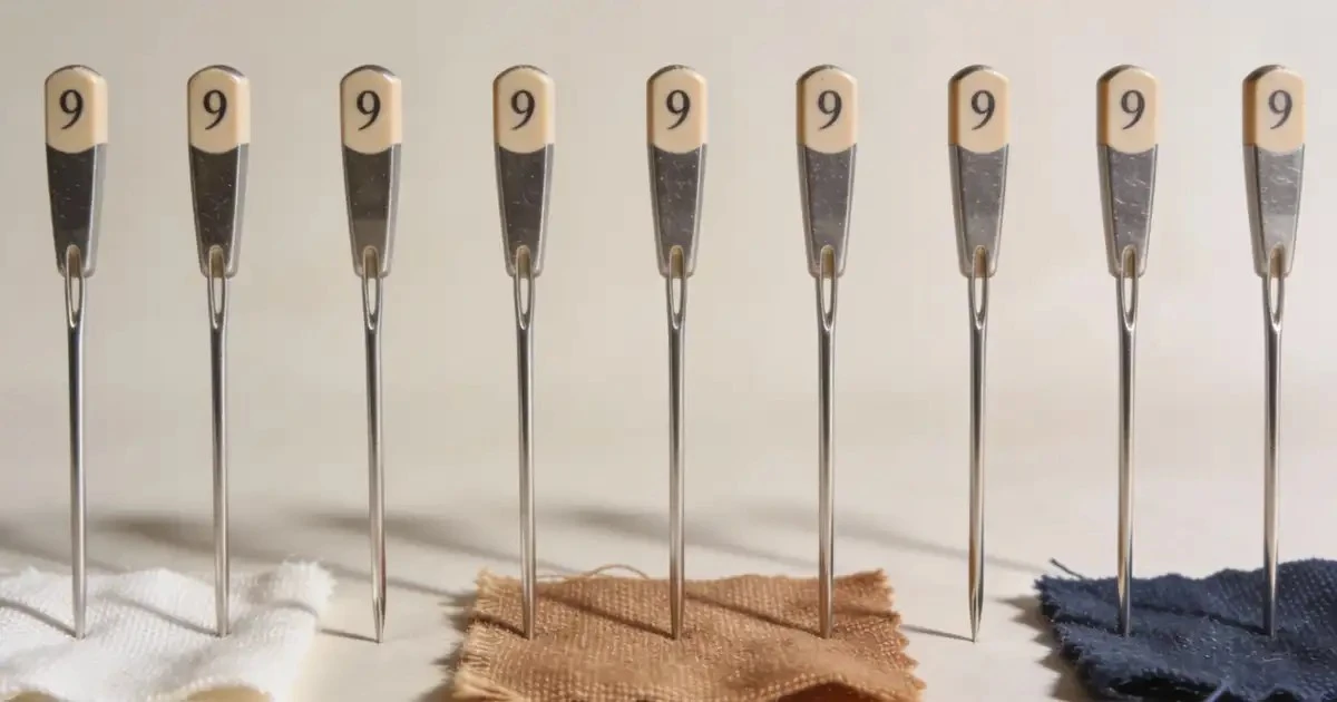 El secreto para que tu tela se deslice como mantequilla: elige la aguja correcta