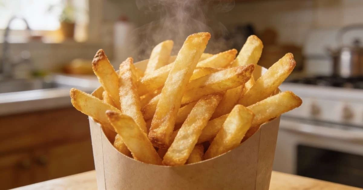 El secreto de la abuela para patatas fritas súper crujientes: ¡solo necesitas vinagre!
