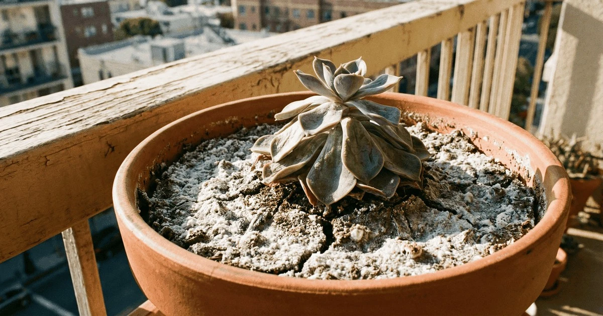 La capa blanca en tus suculentas: ¿sal o un peligro mortal?