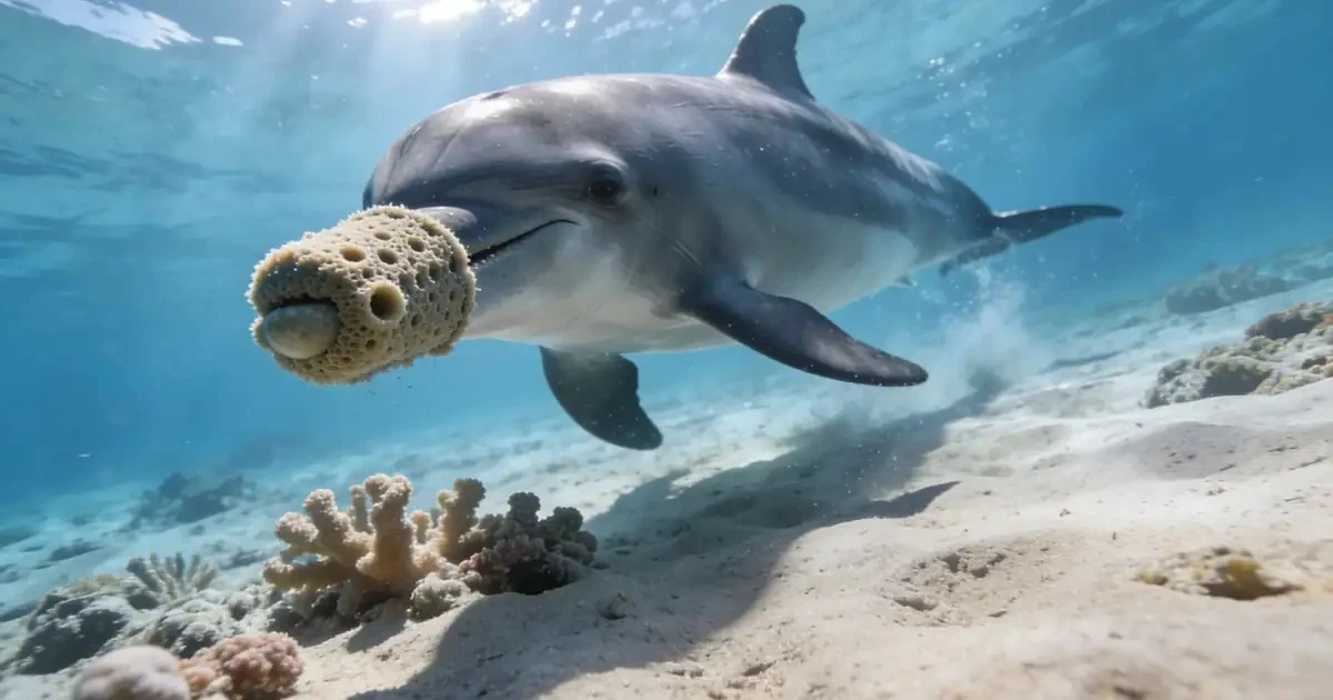 Espinhas protegidas: golfinhos usam esponjas marinhas como 'ferramentas' para caçar