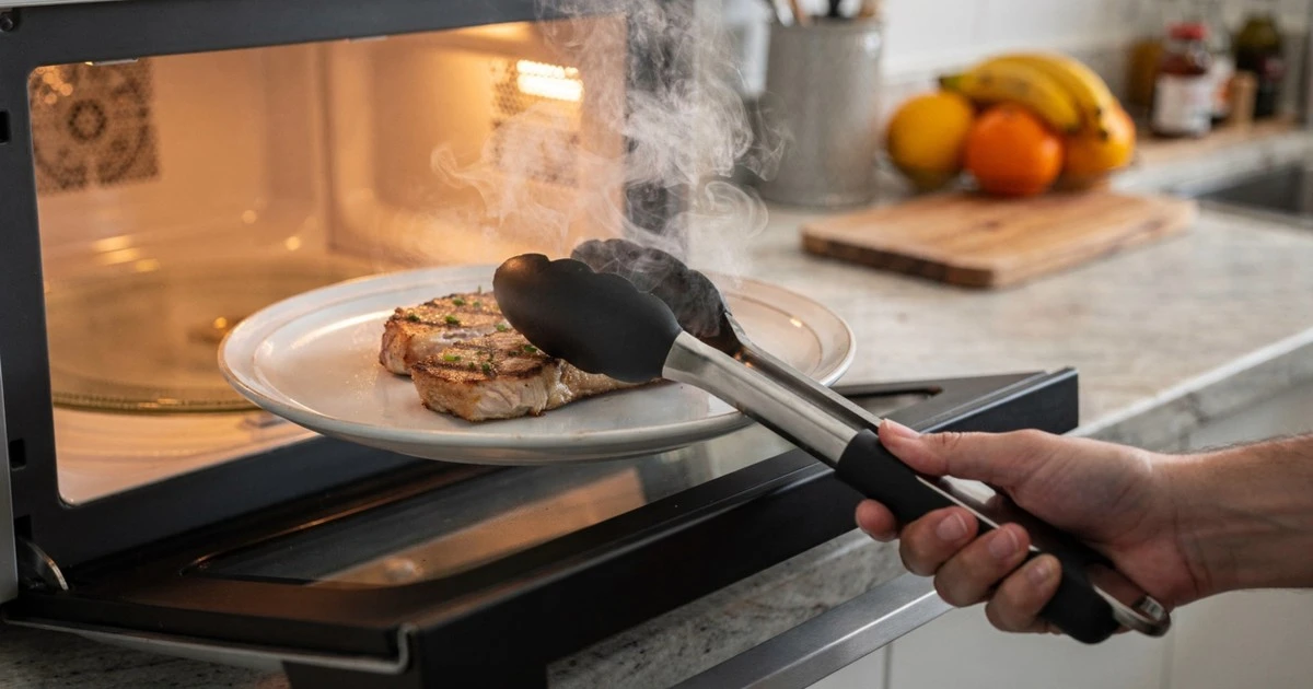 El misterio del microondas: ¿Por qué el aire está frío pero la comida arde?