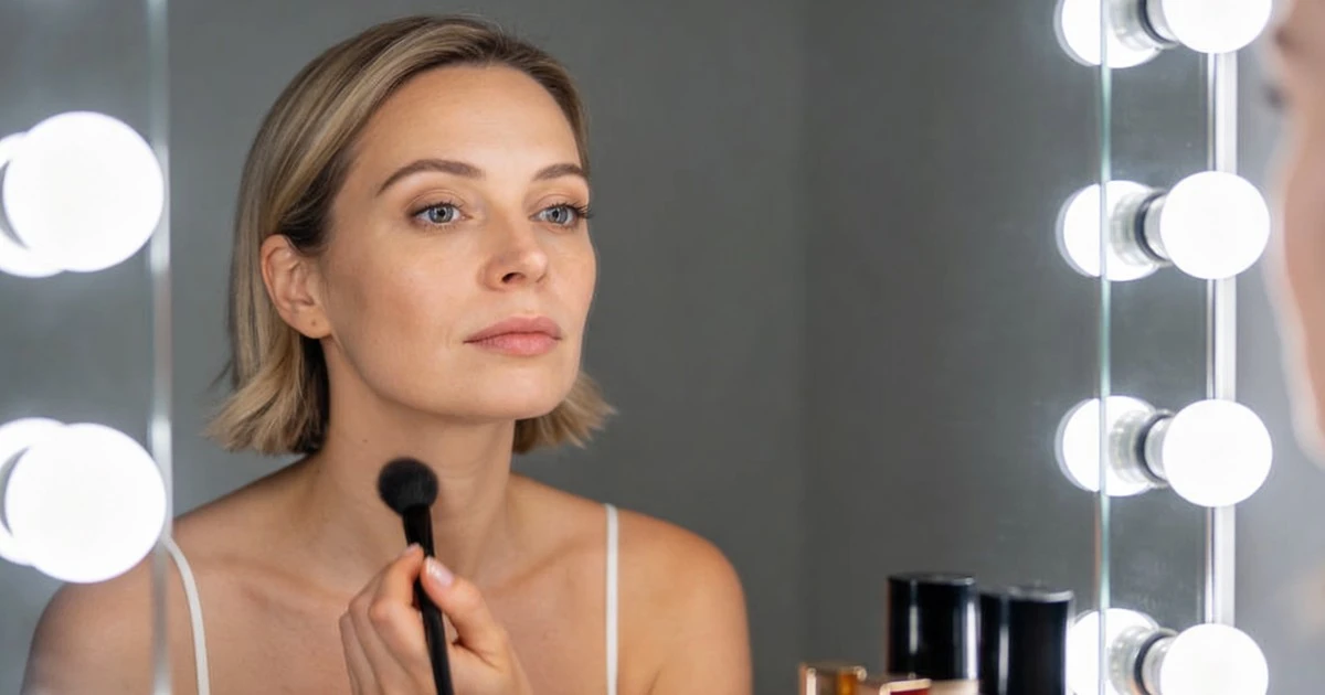 Por qué el espejo de tocador con luz frontal es tu mejor aliado para el maquillaje