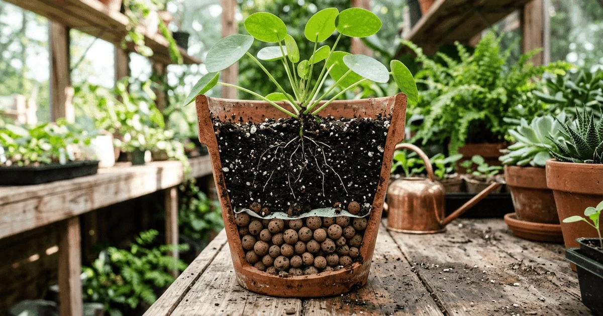 El secreto de las plantas que duran años: no es el fertilizante, sino la base del macetero