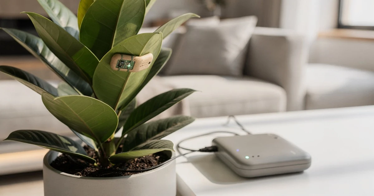 Tus plantas te envían mensajes: la tecnología que te avisa en el reloj cuando necesitan agua