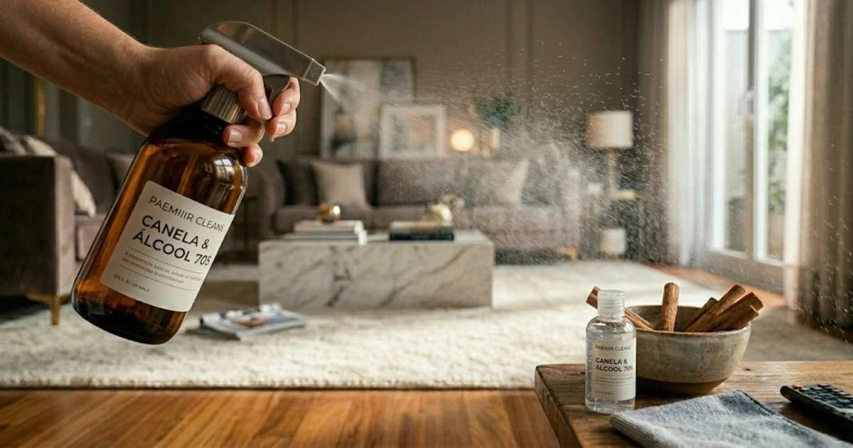 El truco secreto con canela y alcohol para un piso impecable y sin olor a perro