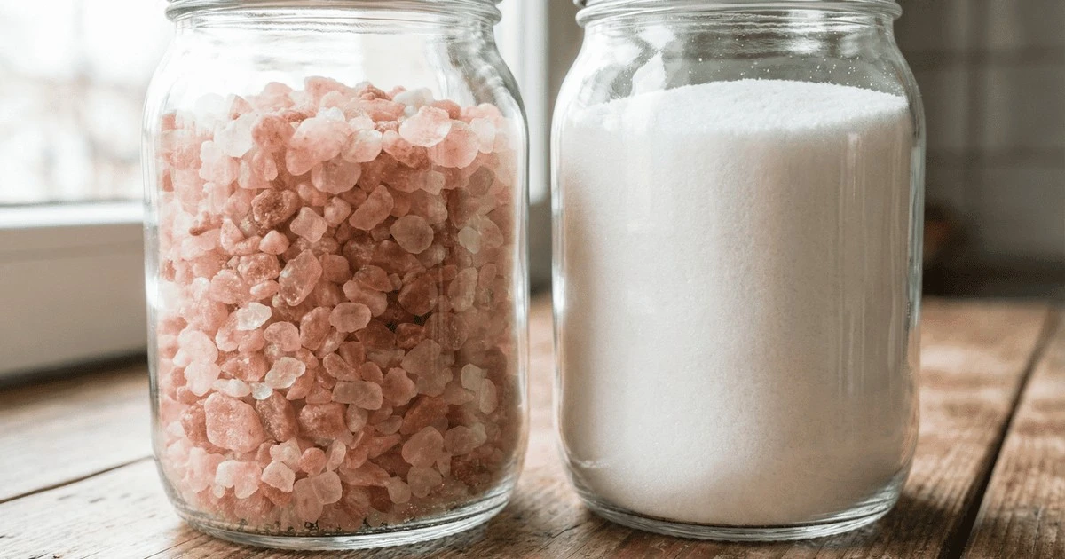 Aprendí a los 55: La secreta diferencia entre sal rosa y sal común que pocos conocen