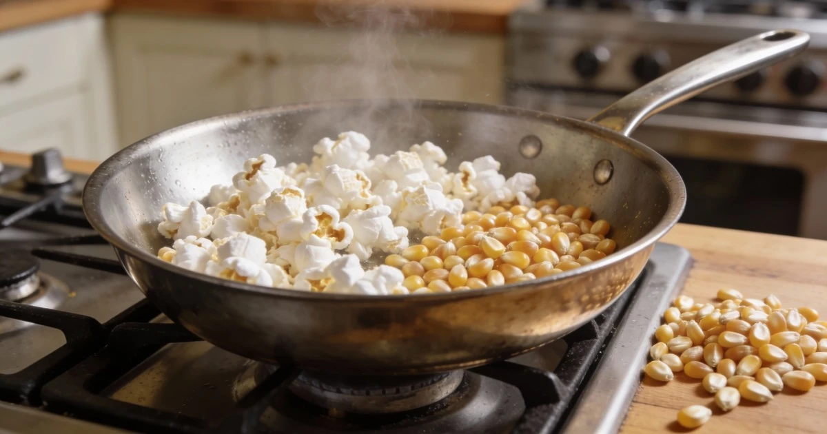 Por qué tu maíz común nunca explotará como las palomitas de cine