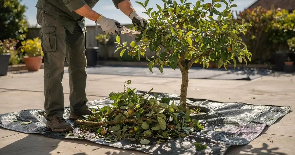Poda de Árboles Frutales: Cero Escombros, Resultado Profesional