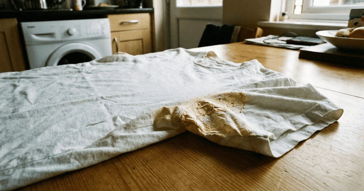Adiós a las Axilas Amarillas: El Truco Casero para Revivir tus Camisetas Blancas