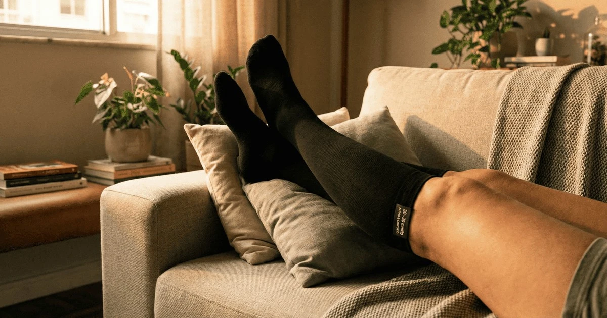 El secreto de unas piernas ligeras: medias de compresión por menos de 20€ que dicen adiós a la hinchazón y el cansancio