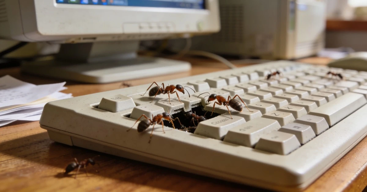 Por que seu roteador virou parada obrigatória para formigas?