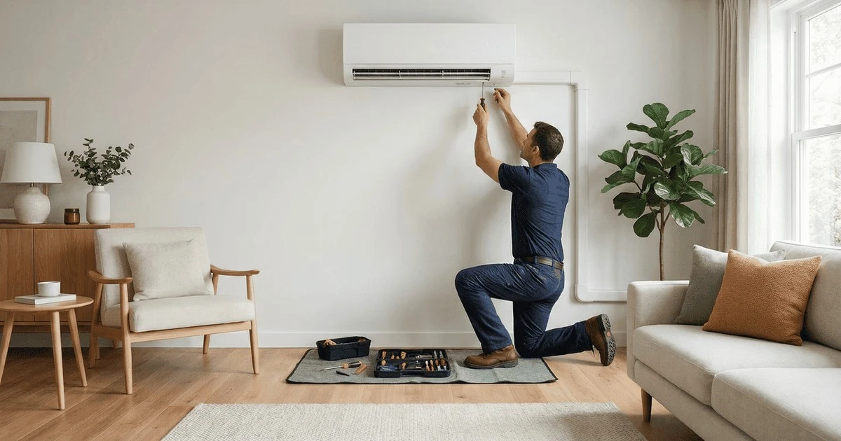 Cuánto cuesta instalar un aire acondicionado split sin romper la pared