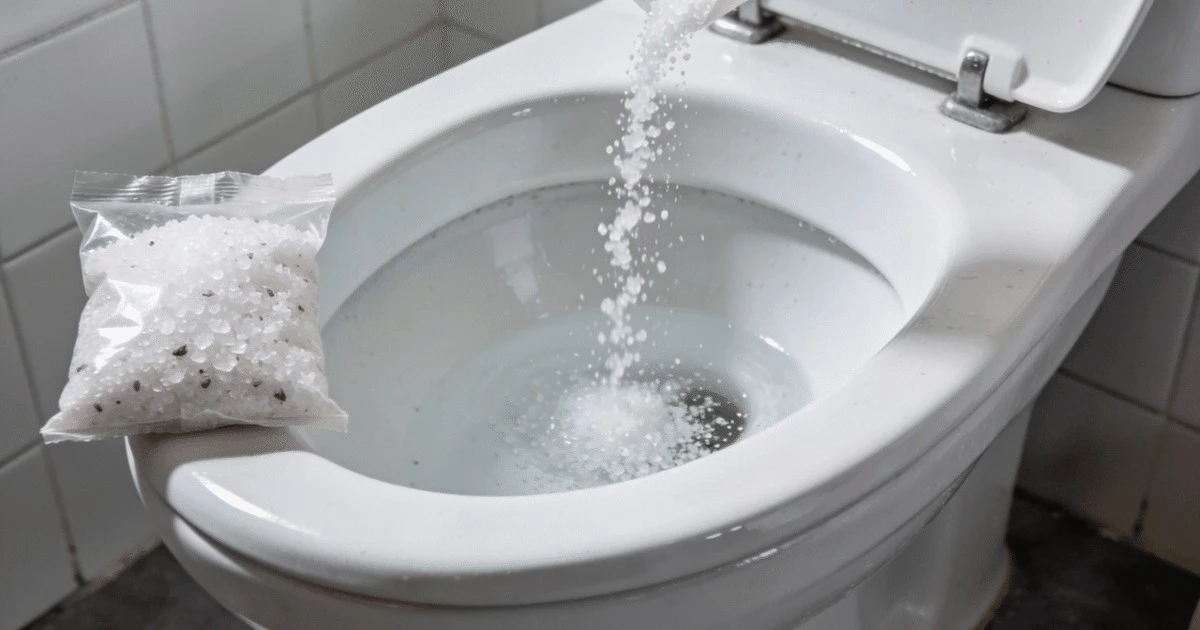 El truco del salero que tu baño agradecerá: cómo y cuándo usarlo