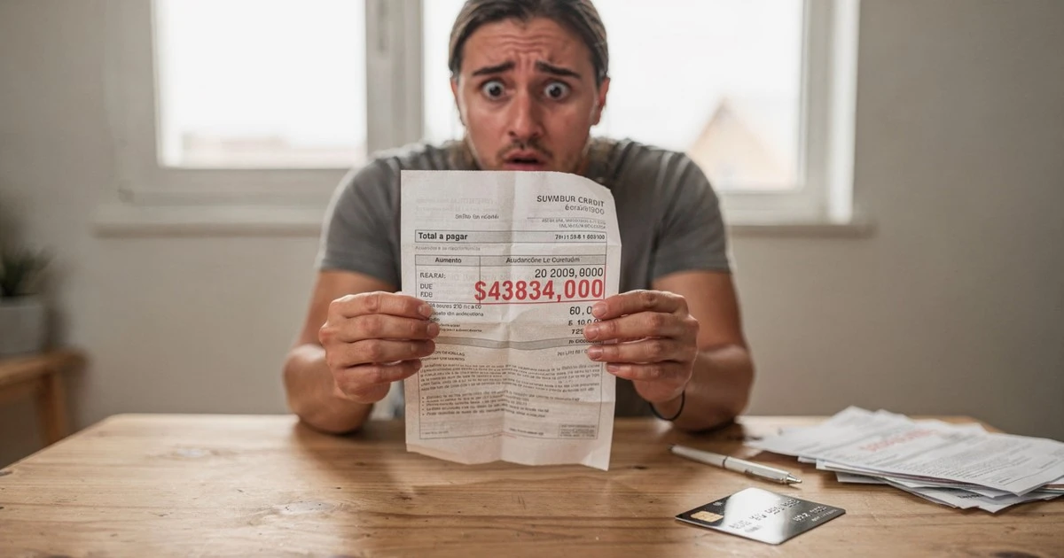 5 errores comunes que disparan tu factura de tarjeta de crédito