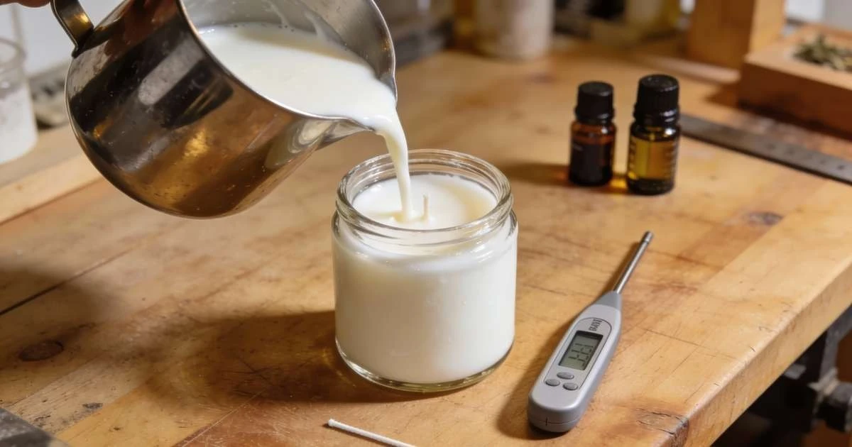 Velas aromáticas que duran 3 veces más: El secreto de la cera de soja