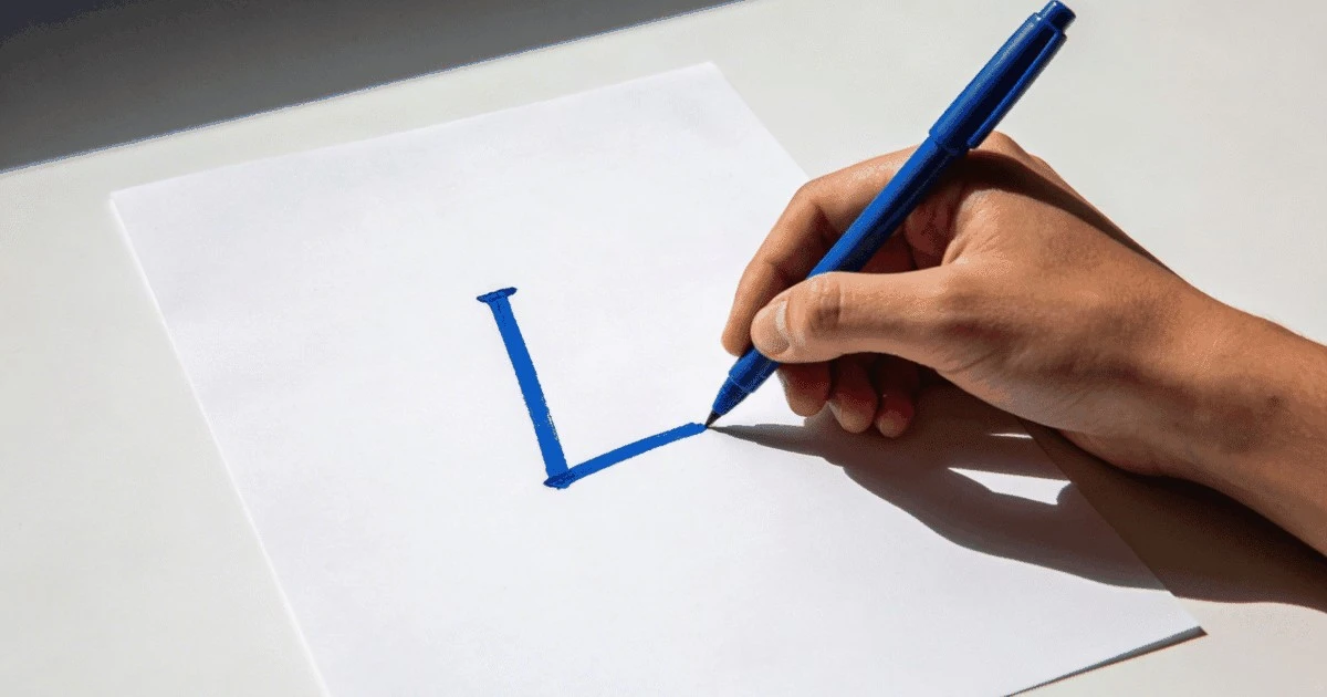 Cómo las personas más inteligentes escriben la letra L, según la grafología