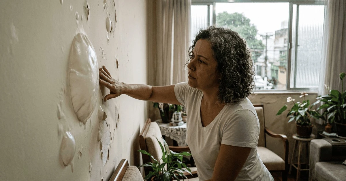Por qué la pintura se hincha y suelta un polvo blanco: la señal que tus paredes te envían