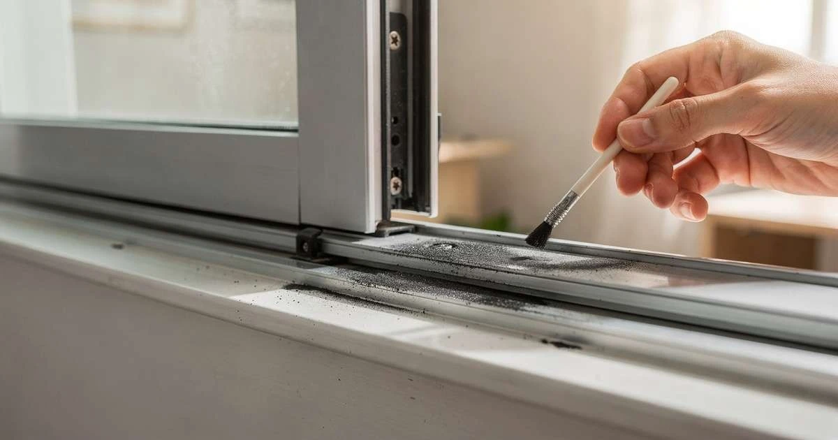 Un truco económico para que las ventanas correderas de aluminio dejen de atascarse