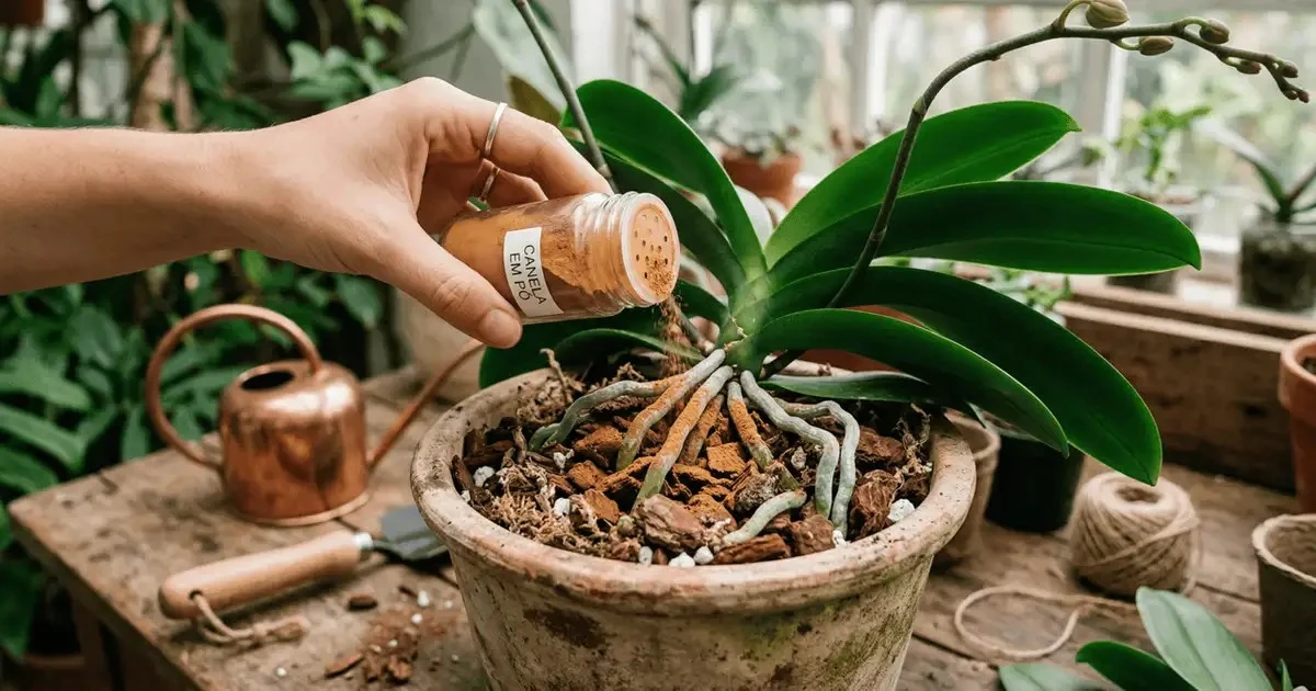 Canela en polvo: el secreto que los expertos usan para orquídeas radiantes
