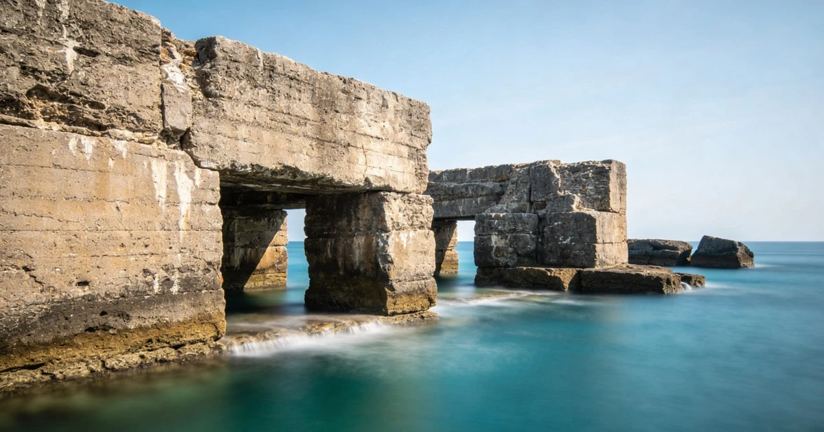 El secreto del cemento que se cura solo con agua de mar
