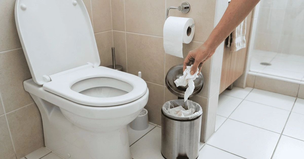 Solo más tarde entendí por qué no debes tirar el papel higiénico al inodoro