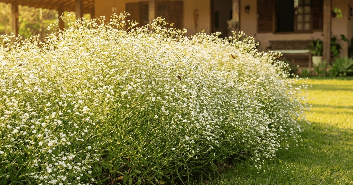 Adiós a las petunias: la flor que convierte tu jardín en un mar blanco