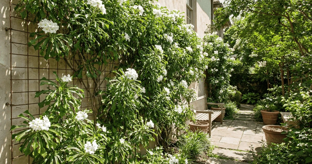 Este jazmín cubre tu muro, da privacidad y florece todo el año sin dañarlo