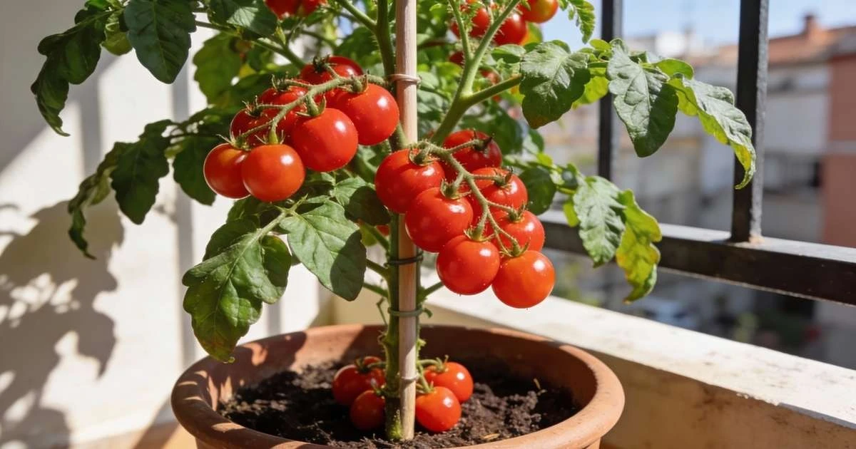 Tomate cherry dulce en maceta: El secreto para cosechar todo el año