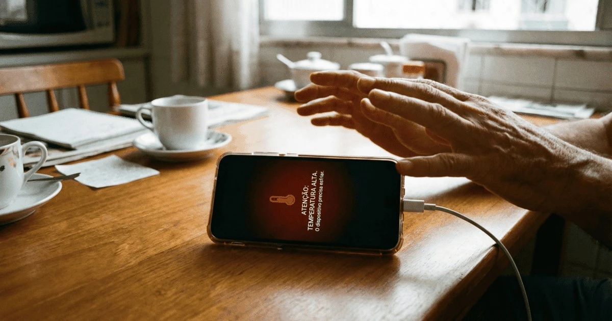 Celular esquenta após 2 anos de uso: sinal de bateria antiga ou algo mais grave?