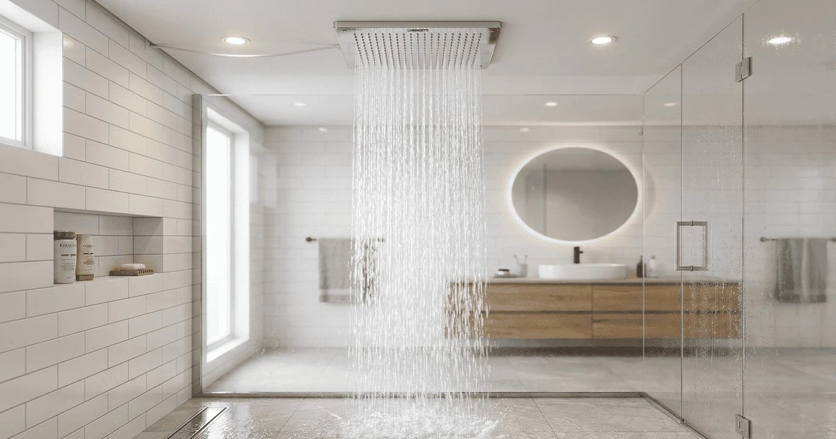 Tres duchas eléctricas que transformarán tu baño en un spa de lujo