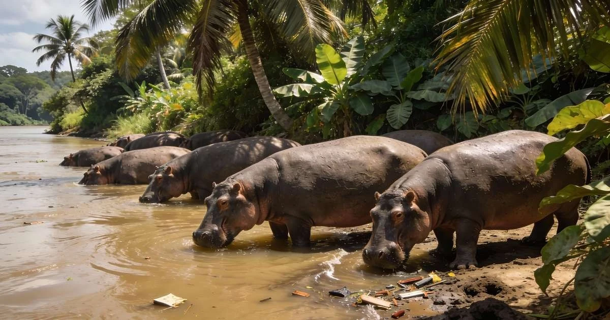 Los hipopótamos de Pablo Escobar: una plaga secreta que devora América Latina