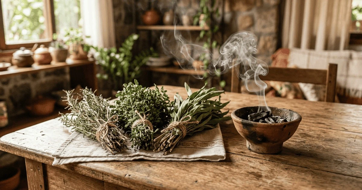 Después de que las visitas se van, haz esto con romero para limpiar la energía de tu hogar
