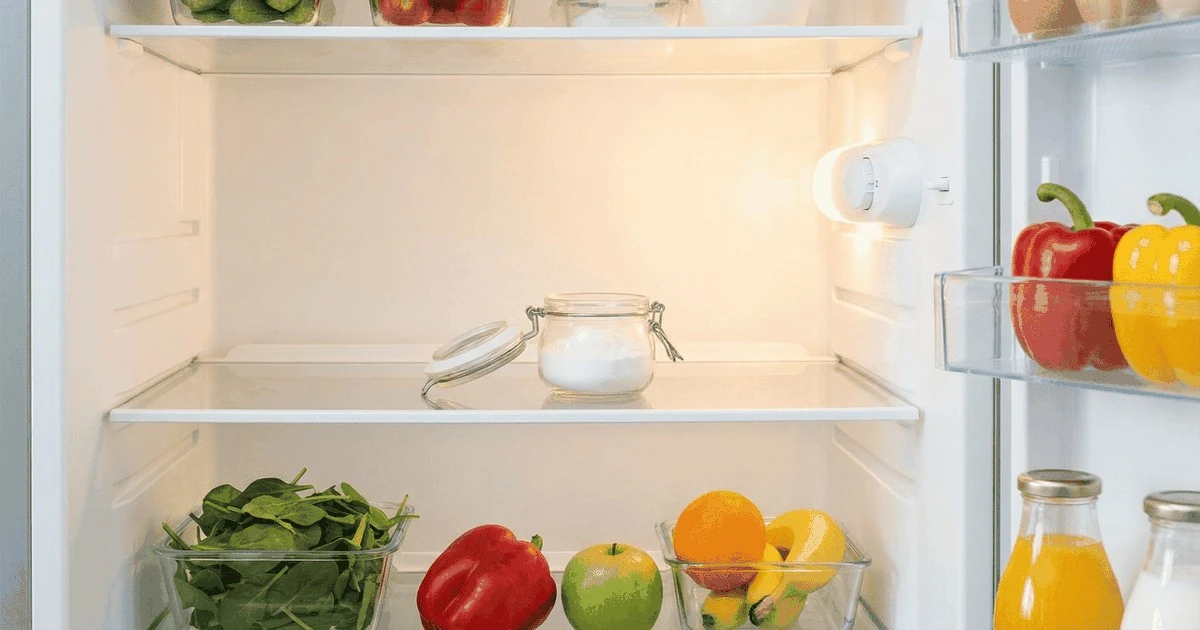 Bicarbonato de sodio en la nevera toda la noche: El truco infalible para decir adiós a los malos olores