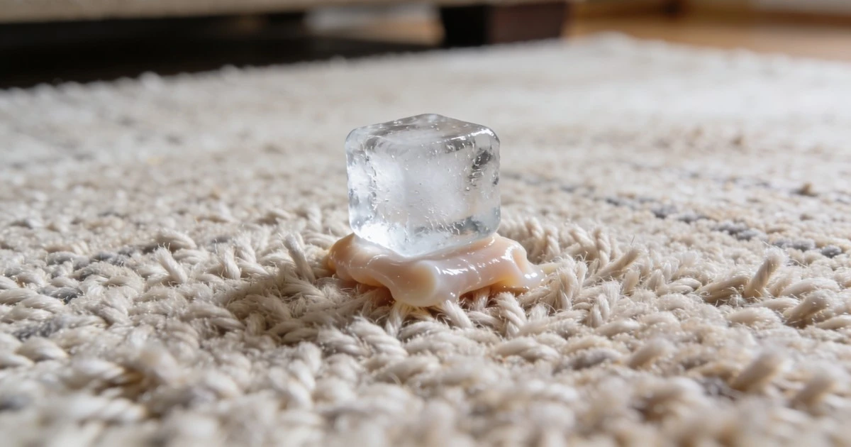 El truco del hielo que dejará tus alfombras impecables sin esfuerzo