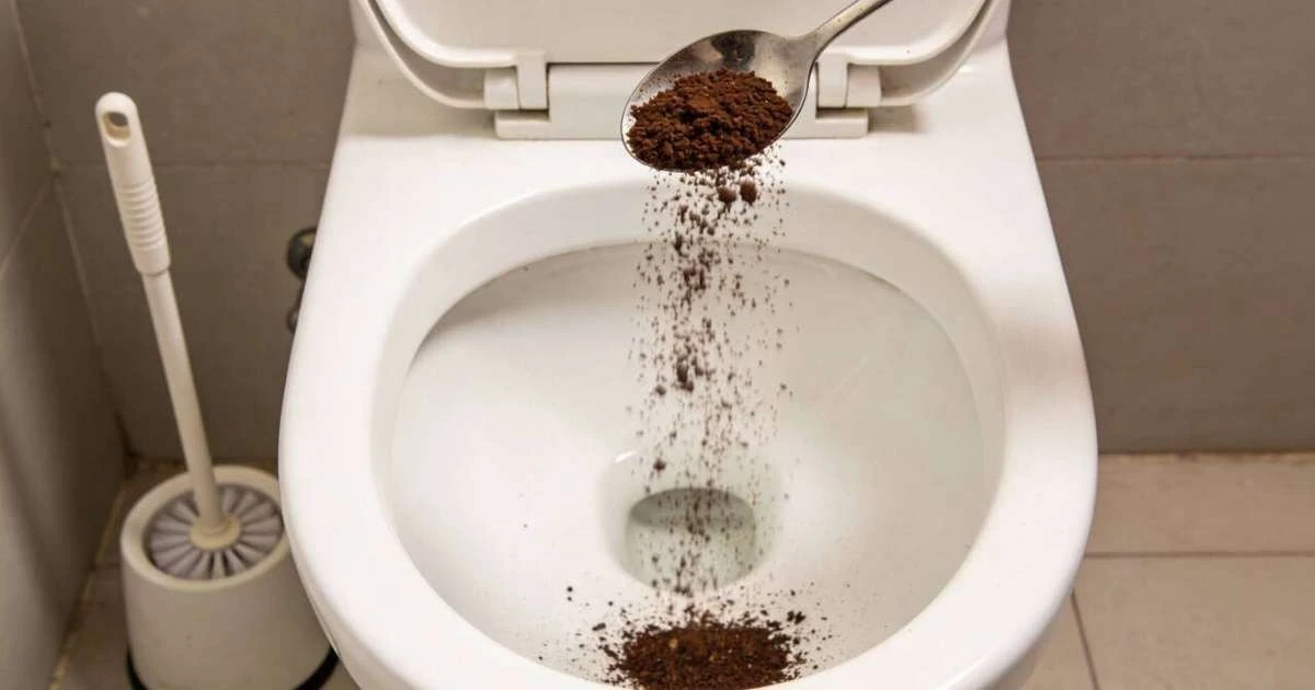 Una cucharada de café, ¿un truco viral para tu inodoro?