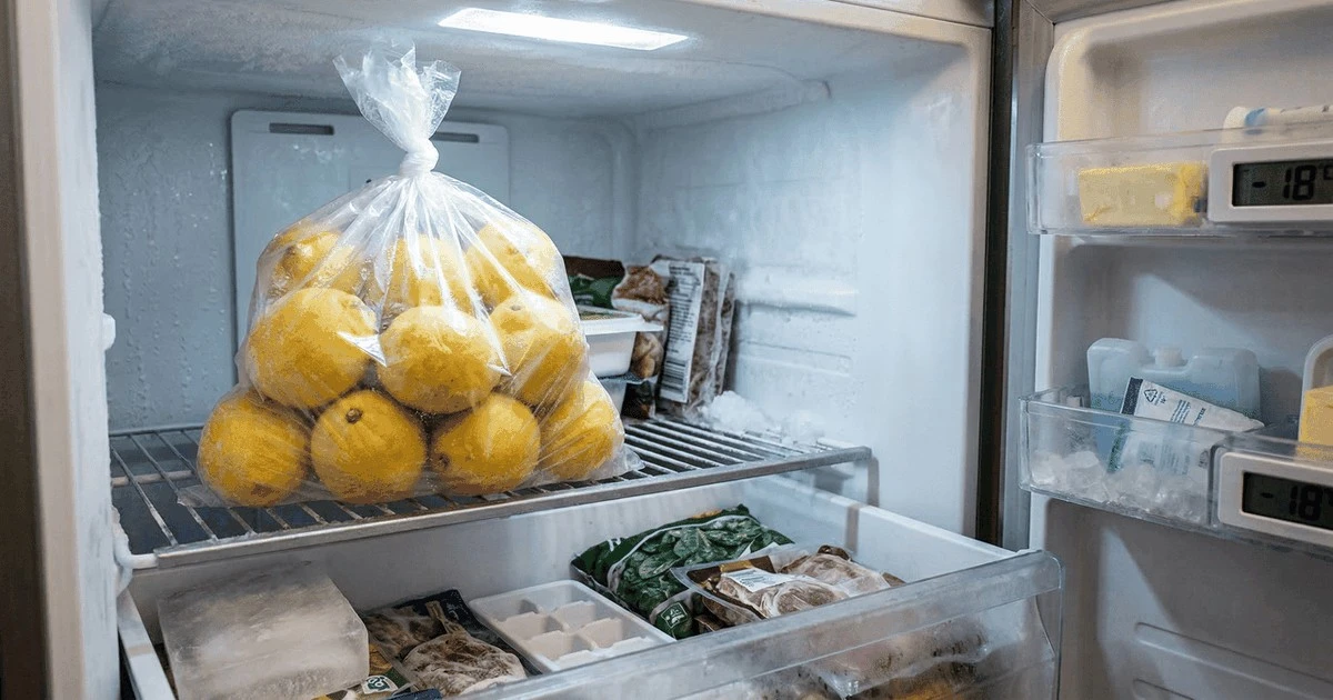 Congela limones enteros: el truco de cocina que triplica el jugo y divide a los chefs