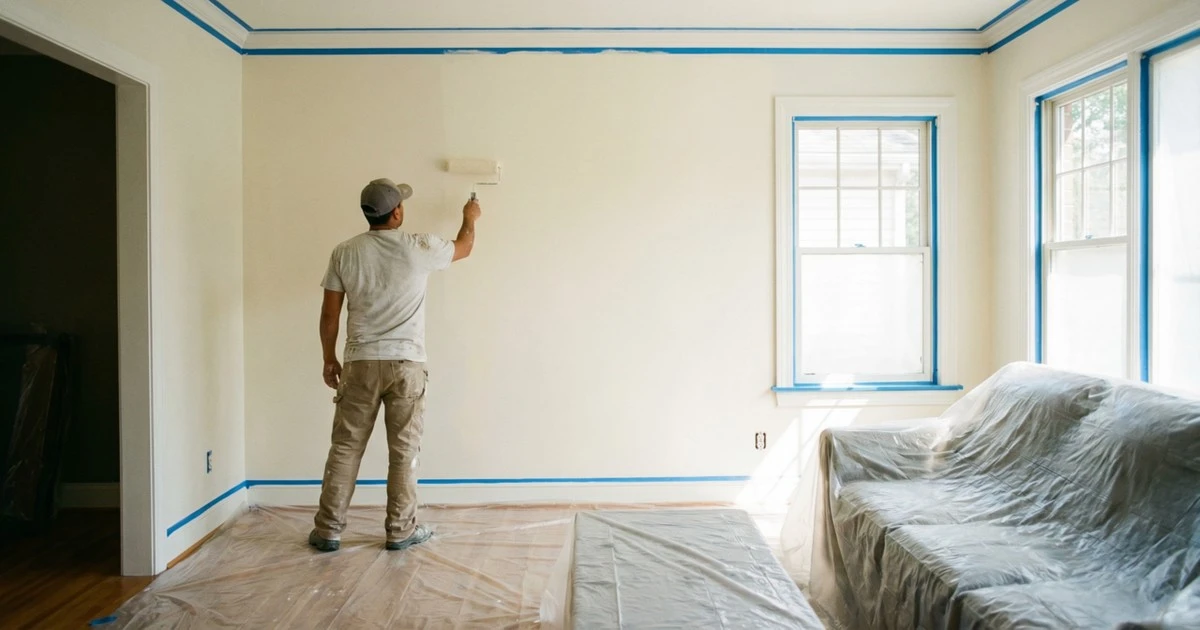 El coste diario de un pintor que elimina el moho y deja las paredes impecables