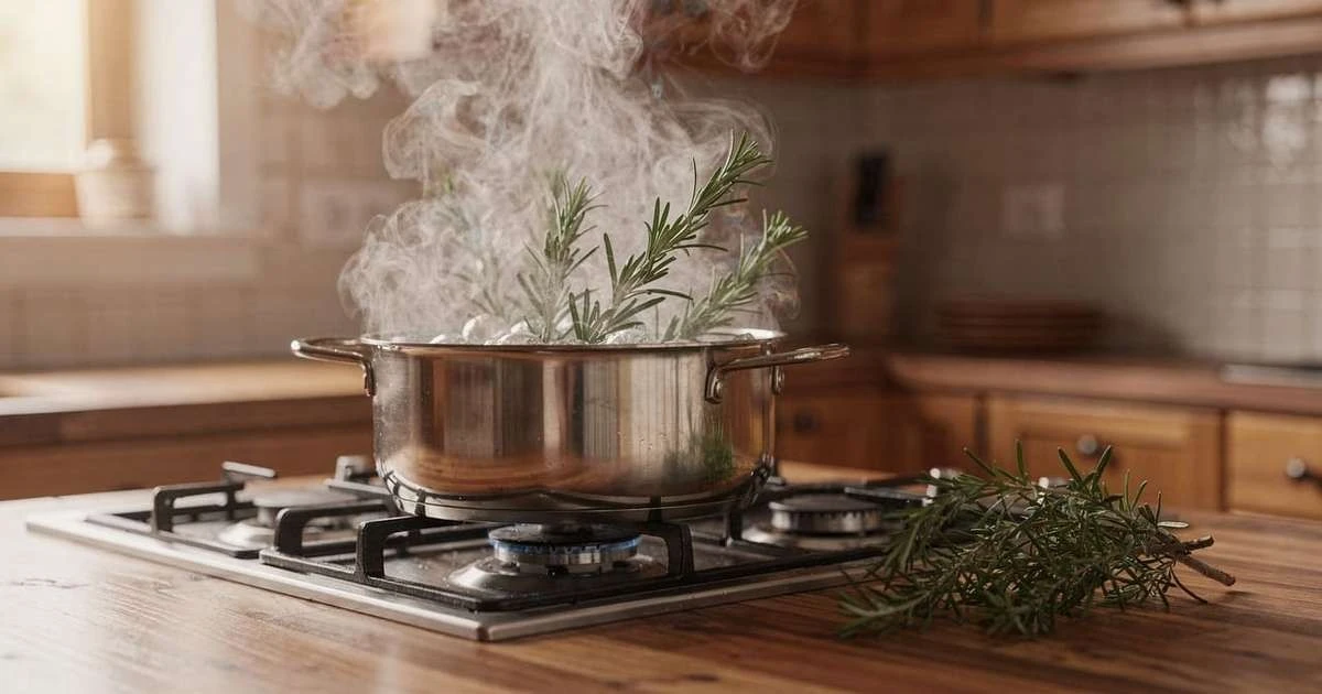 Por qué hervir romero en casa es un ritual olvidado que renueva tu hogar