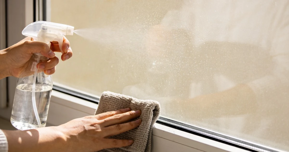 El truco del alcohol y el suavizante para ventanas que se vuelven invisibles