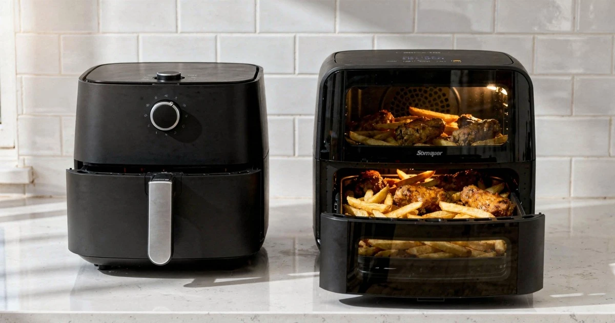 Por qué deberías cambiar tu Air Fryer tradicional por una con ventana de vidrio
