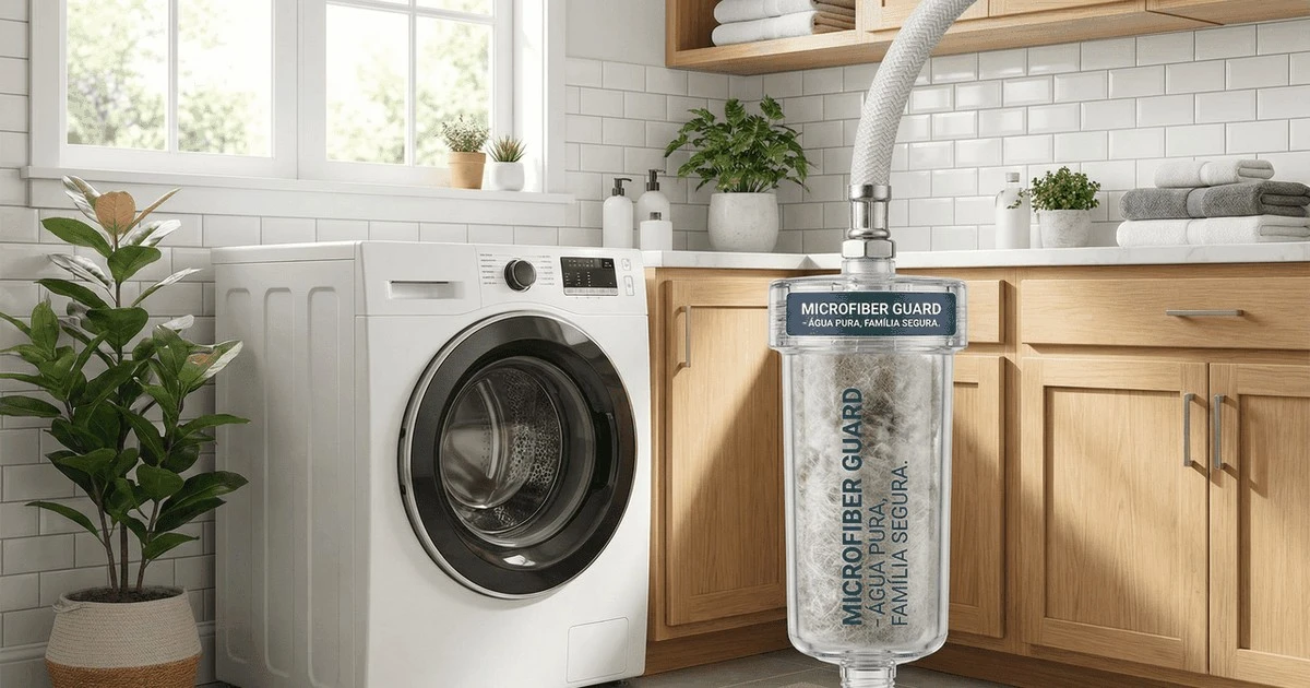 Este filtro inspirado en peces elimina más del 99% de los microplásticos de tu ropa