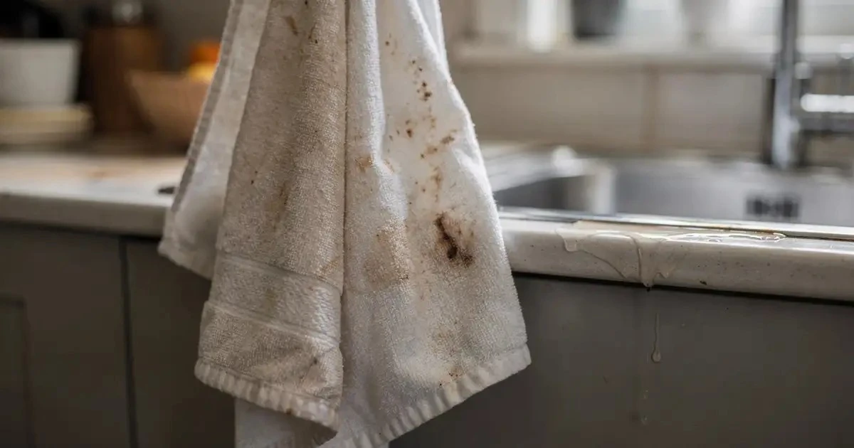 Tu paño de cocina, ¿un nido de bacterias invisibles?