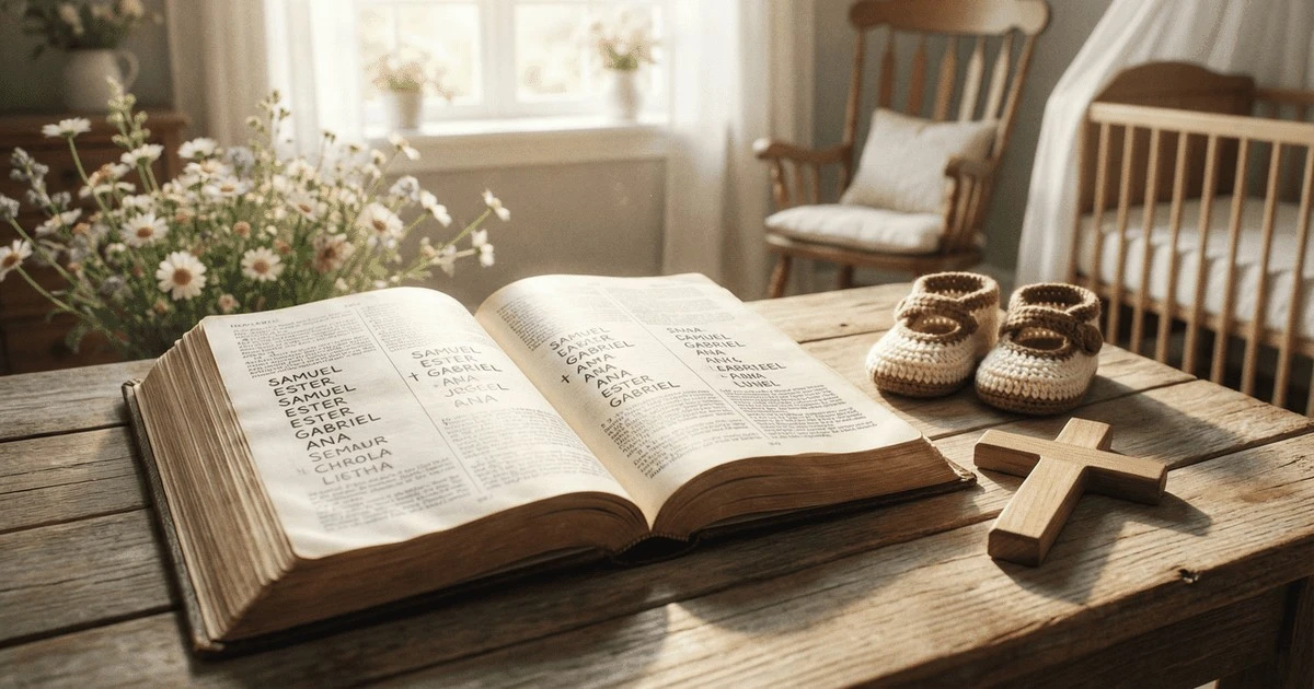 5 nombres bíblicos inspirados en ángeles para proteger a tu bebé de las malas influencias