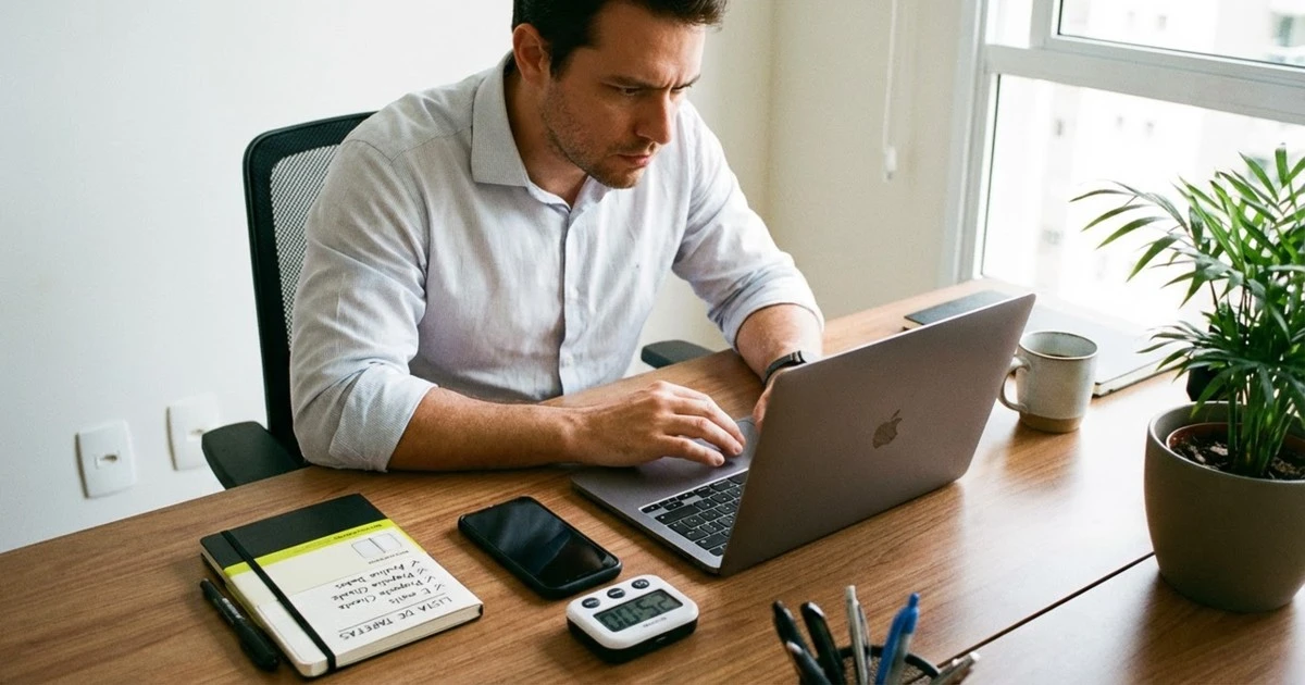 Bloques de foco: el secreto para terminar tus tareas sin agotamiento mental
