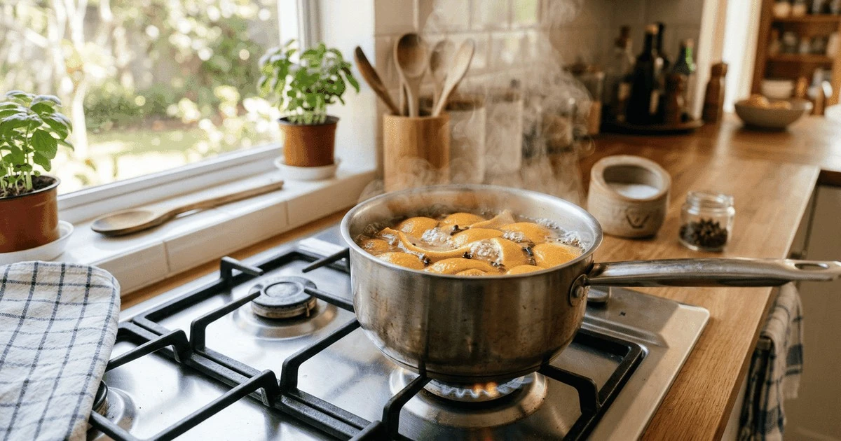 Adiós olores: la mezcla natural de naranja y clavo que purifica y perfuma tu hogar