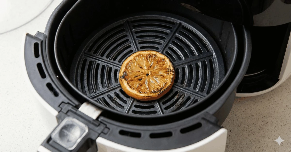 Truco infalible: La rodaja de limón que tu freidora de aire necesita