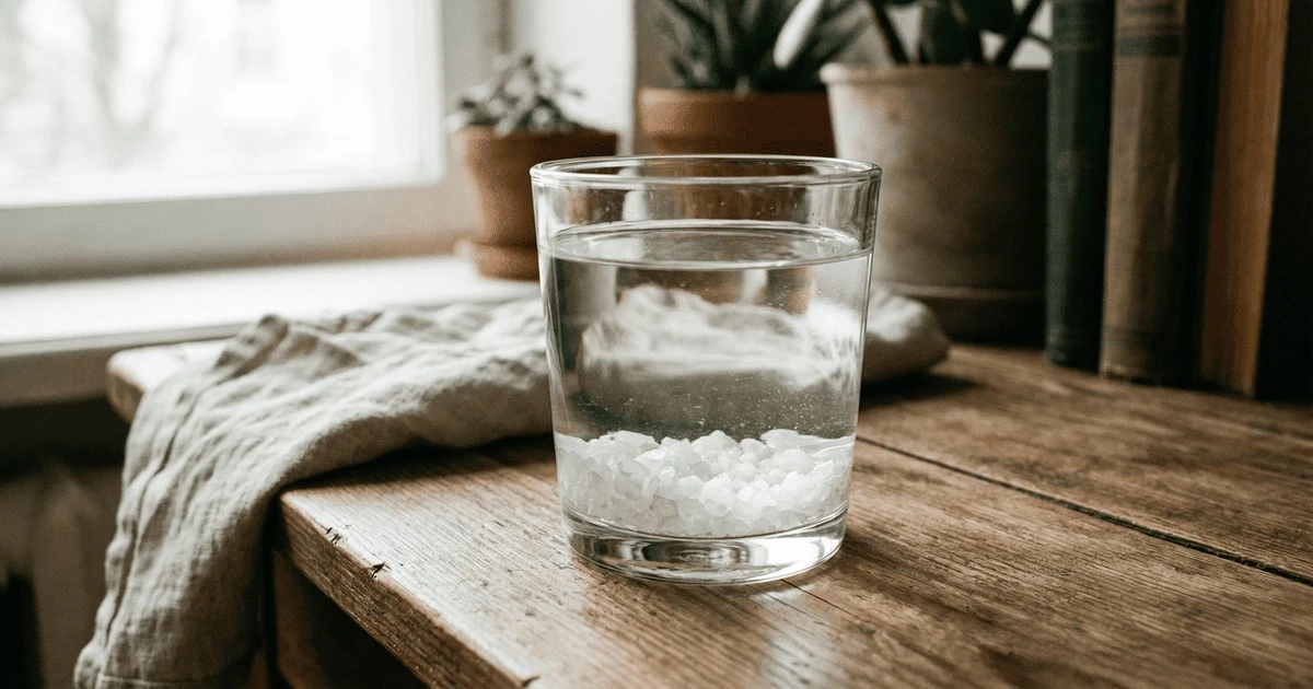 La sorprendente verdad del sal grosso que transforma tu hogar en 3 pasos