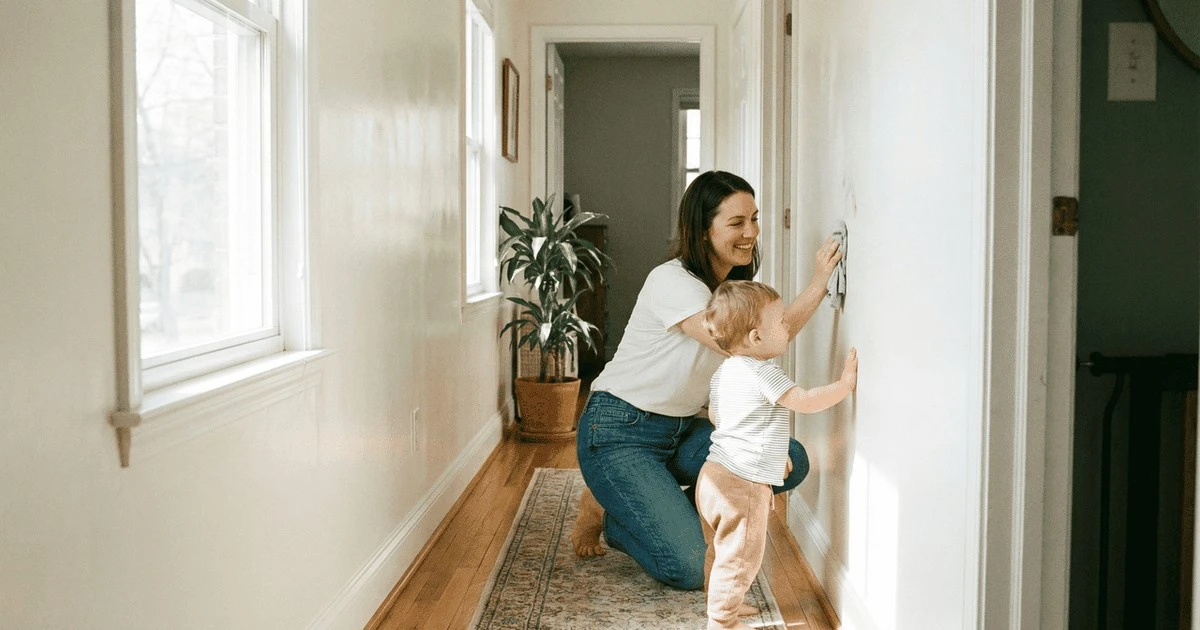 El color de pintura perfecto para disimular huellas y mantener tu hogar luminoso