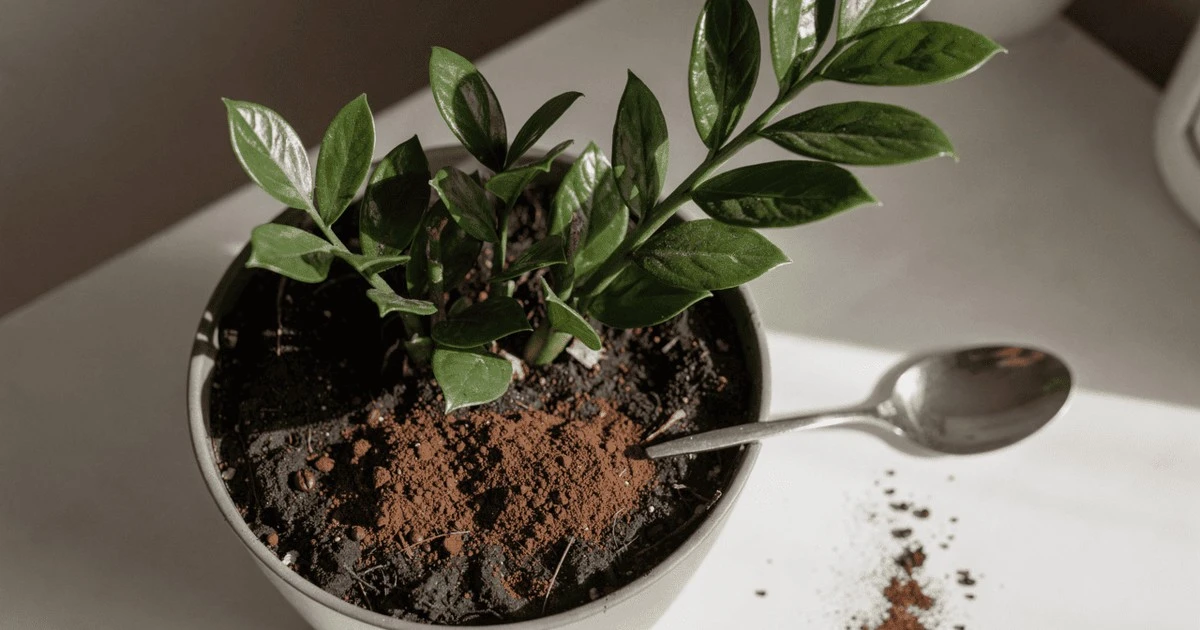 el secreto de las hojas brillantes: un ingrediente casero que tu zamioculca ama una vez al mes